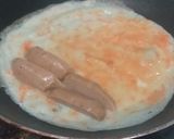 Foto langkah ke 2 dari resep Rolade Telur puyuh with Wortel sosis.
