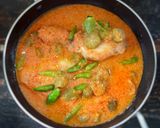 Foto langkah ke 4 dari resep Gulai Asam Patin & Ayam.
