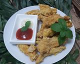 Gambar langkah 5 resipi Jejari Ayam Crispy.