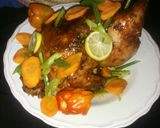 A picture of step 3 of Roasted chicken.