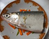 Foto langkah ke 2 dari resep Tim ikan bandeng.