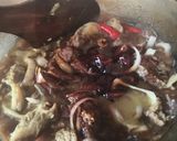 Gambar langkah 4 resipi Daging Hitam Manis.