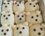 Foto langkah ke 4 dari resep Roti isi Coklat bahan sederhana.