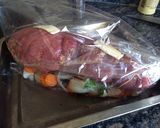 Foto del paso 4 de la receta: Matambre relleno arrollado