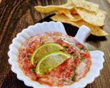 A picture of step 3 of Fresh Tomato Salsa.