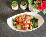Foto langkah ke 4 dari resep Cah pakcoy baso bawang putih.