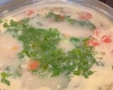 Фото кроку 5 до Вершковий суп з червоною рибою🥘.
