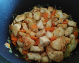 Foto del paso 3 de la receta: Pavo guisado con cebolla, zanahoria y patatas