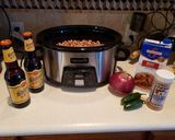 A picture of step 2 of Rockin' Bockin' Texan Ranchero Beans.