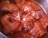 A picture of step 1 of Tandoori chicken.
