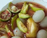 Foto langkah ke 3 dari resep Asinan Rambutan.
