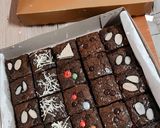 Foto langkah ke 6 dari resep Brownies Panggang.