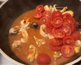 Foto del passaggio 5 della ricetta Tagliatelle seppie e moscardini