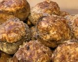 A picture of step 4 of Baked Stuffed Mushrooms.