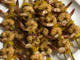 Skewer shrimp Recipe #4weekschallenge #idilfitrichallange