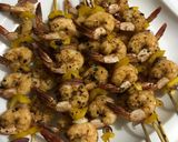 A picture of step 6 of Skewer shrimp Recipe #4weekschallenge #idilfitrichallange.