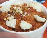 A picture of step 3 of Gajar halwa.
