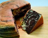 Foto langkah ke 7 dari resep Resep Bolu Zebra Lembut.