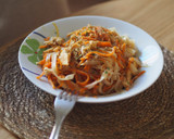 Foto del paso 7 de la receta: Noodles con pollo y zanahoria