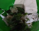 Foto langkah ke 1 dari resep Pepes Tahu Jamur.