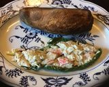 A picture of step 2 of California Farm Hot Crab Roll.