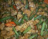 Foto langkah ke 2 dari resep Oseng tempe kacang panjang.