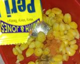 A picture of step 2 of Peri peri sweet corn.