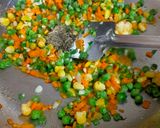 A picture of step 3 of Mixed Vegetable Soup.