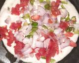 Onion Uttapam recipe step 3 photo