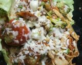A picture of step 8 of Classic Vegetable Sizzler with Barbeque Sauce.