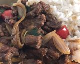 Foto langkah ke 4 dari resep Hot Beef Teriyaki Dari Hati.