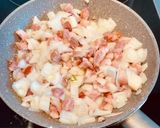 Sonkás-ricottás francia pite (quiche) recept fázis 3 fotója