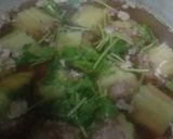 รูปขั้นตอนการทำที่ 5 ของ ต้มมะระยัดไส้หมูสับ