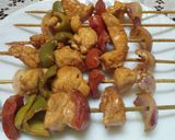 A picture of step 1 of Delicious chicken shashlik.