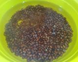 Hình bước làm 1 của món Sữa đậu đỏ