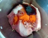 Hình bước làm 1 của món Hủ tiếu khô xá xíu