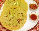 A picture of step 7 of Winter special green Peas Paratha.