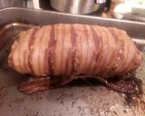 A picture of step 5 of Sig's Cheese filled Meatloaf and wilted Cabbage.