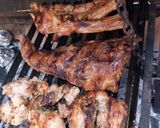 Foto del paso 5 de la receta: Asado a la parrilla de vacío y manta de chancho inyectadas
