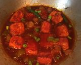 A picture of step 10 of Paneer Chilli.