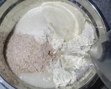 Foto langkah ke 1 dari resep Roti Gandum Sourdough Discard (Air Fryer).