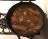 A picture of step 2 of California Farm Leftover Duck or Turkey Cabbage Roll Soup.