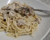 Foto langkah ke 3 dari resep Pasta ayam jamur saus putih ala2.