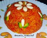 A picture of step 6 of Carrot Halwa.
