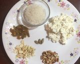 A picture of step 4 of Chanar Payesh / Paneer Kheer.