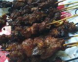 Foto langkah ke 10 dari resep Sate Kambing Empuk Sat Set.