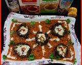 A picture of step 19 of Shaam savera - Paneer stuffed Spinach koftas.