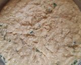 A picture of step 5 of No egg omelet...for veggies.