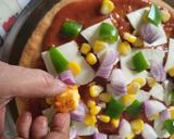 A picture of step 9 of No Yeast Pizza (Party style).