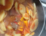 Foto del paso 5 de la receta: Carne a la cacerola c/ papa y zapallo